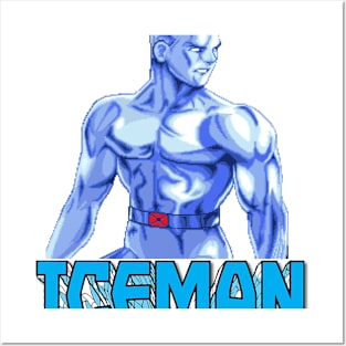 Ice Guy Superhero Posters and Art